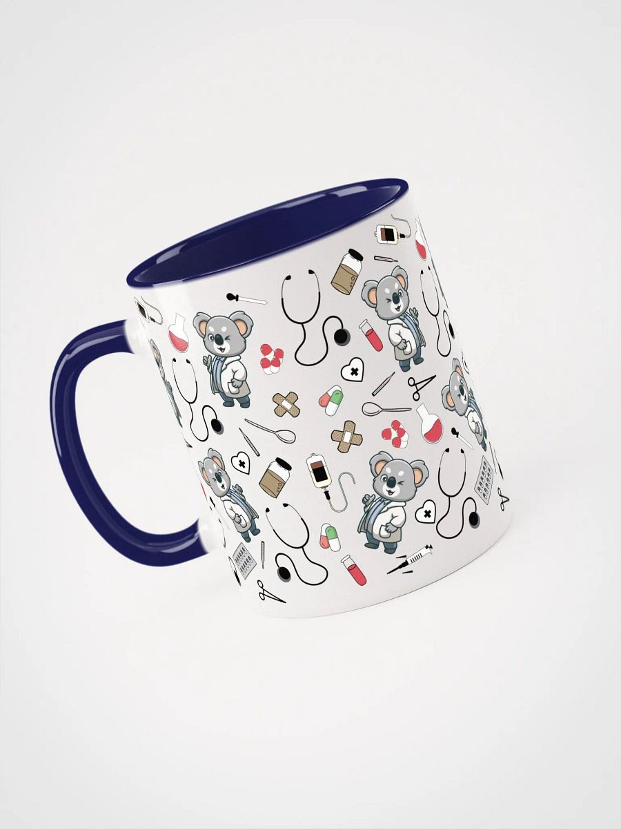 Cute Medical Coat Koala Ceramic Mug product image (8)