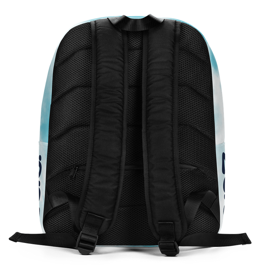 BOURNE to Cape Cod™ | Backpack | BRN.2C.C.™ | Coastal Carryall | Minimalist Style, Maximum Vibes | Navy Blue on Blue Tie-Dye🎒🌊 product image (5)