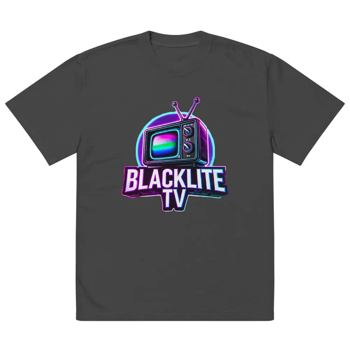 Neon Retro Television Oversized Tee product image (2)