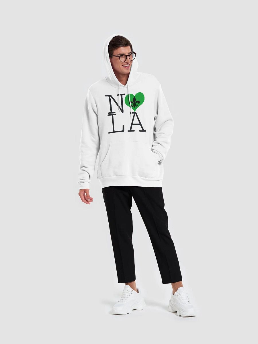 I LOVE NOLA **SUPERSOFT BIGSHOT HOODIE** (GREEN HEART) product image (17)