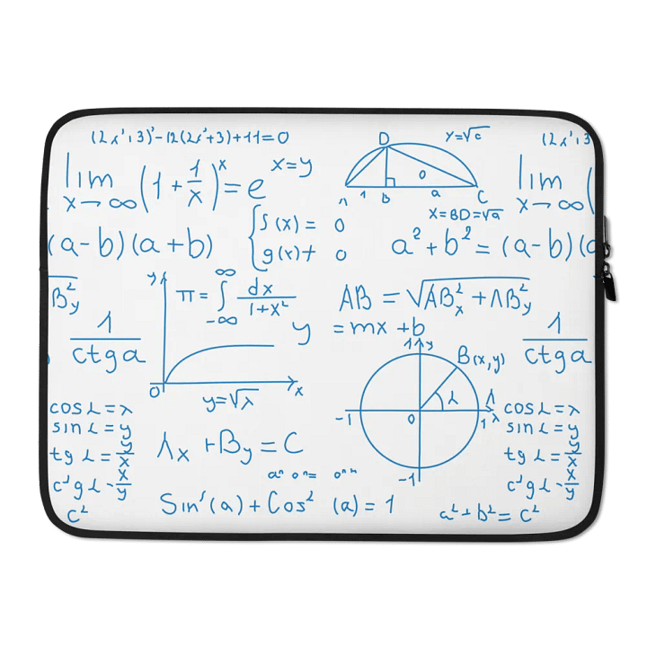 Mathematical Mind Laptop Sleeve product image (2)