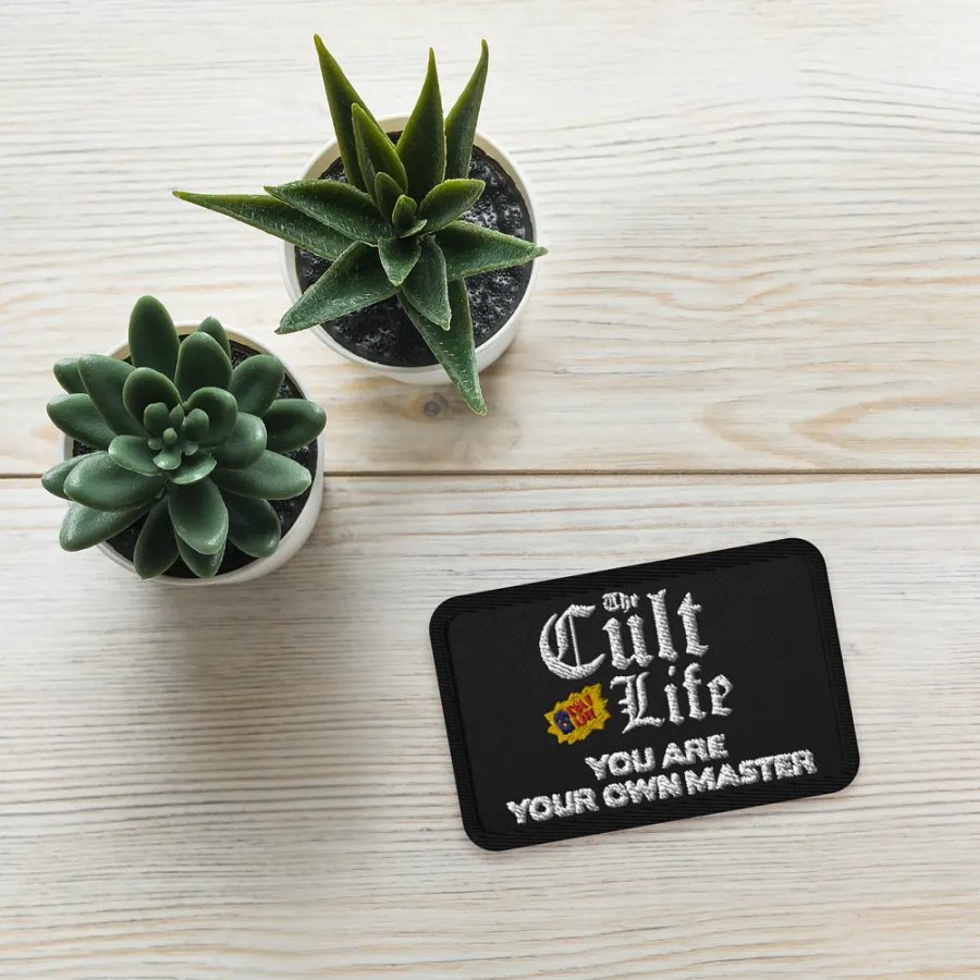 YOU ARE YOUR OWN MASTER PATCH product image (4)