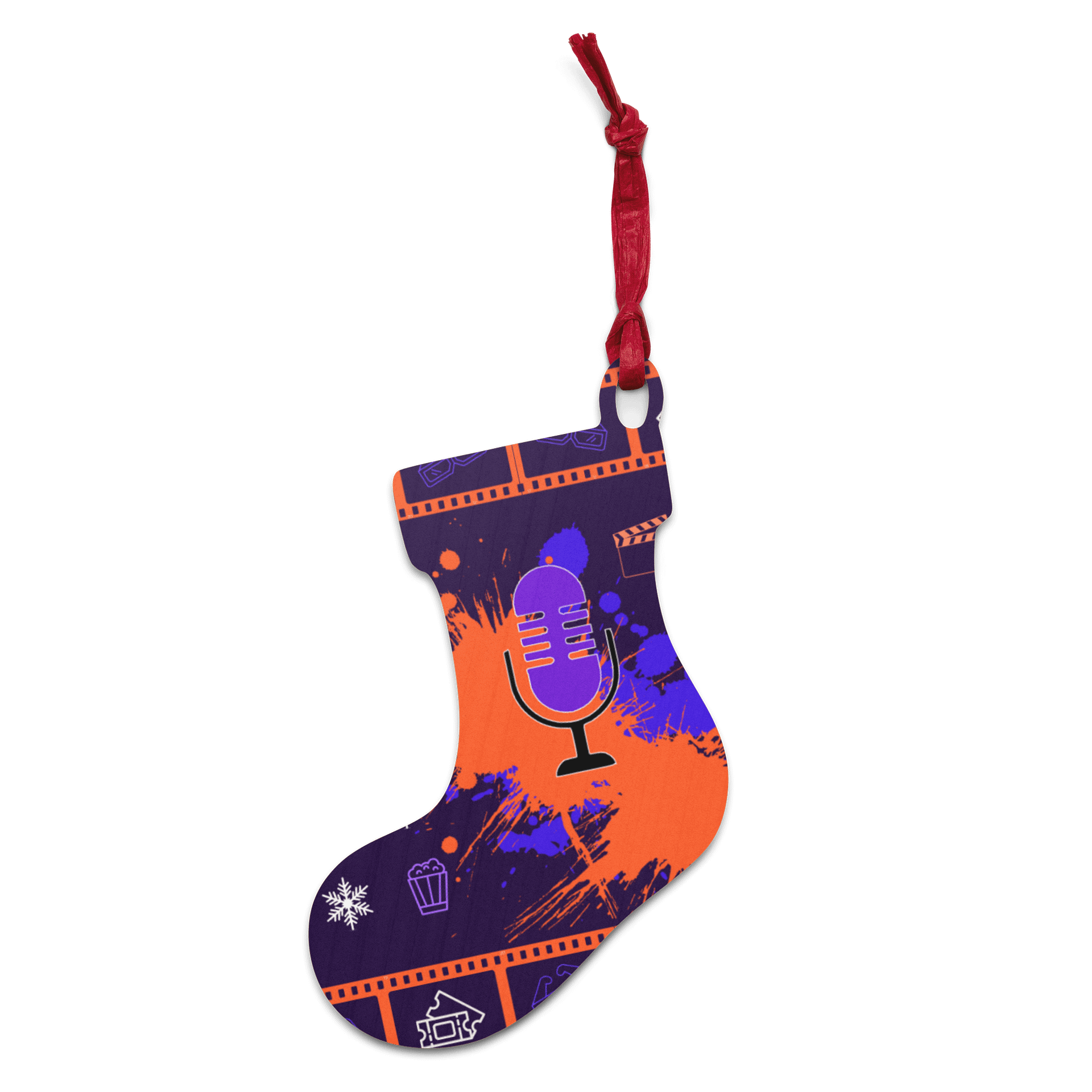 Wanna-Be's Stocking Wooden Ornament product image (1)