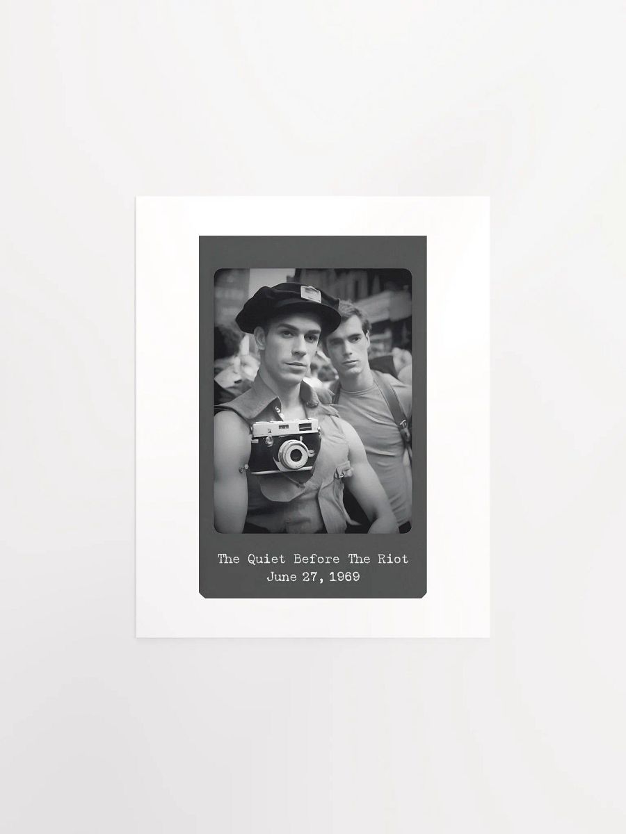 The Quiet Before The Riot #1 - Print product image (1)