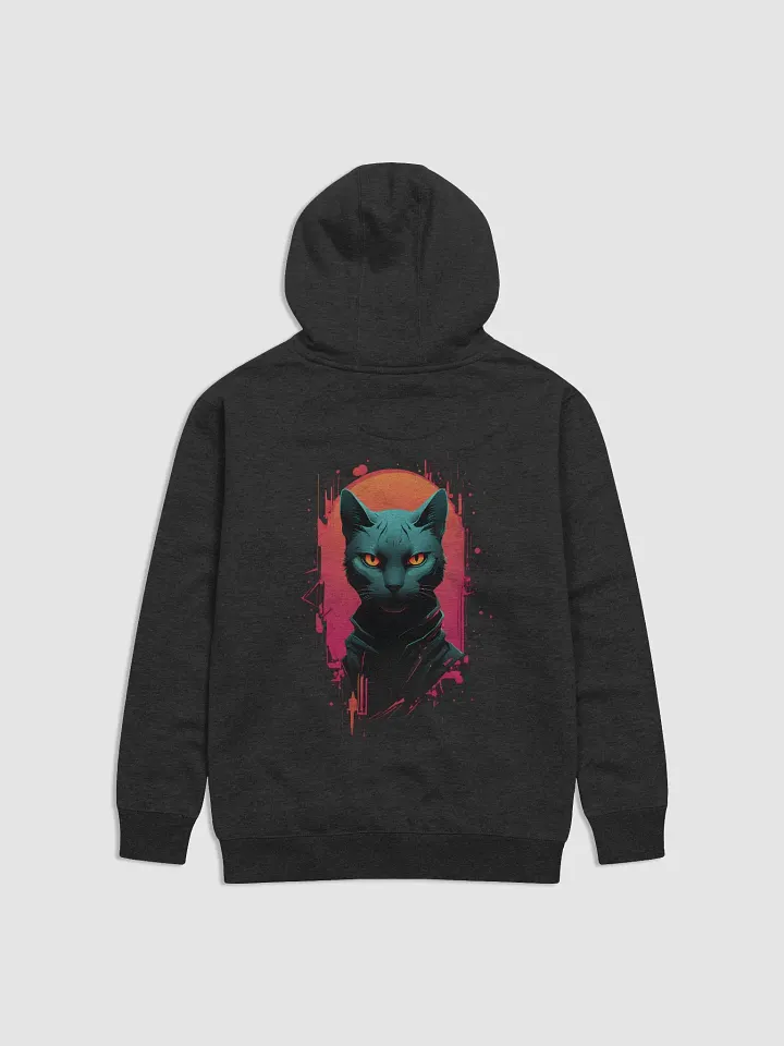 Neon Cat Vibes Premium Hoodie product image (22)