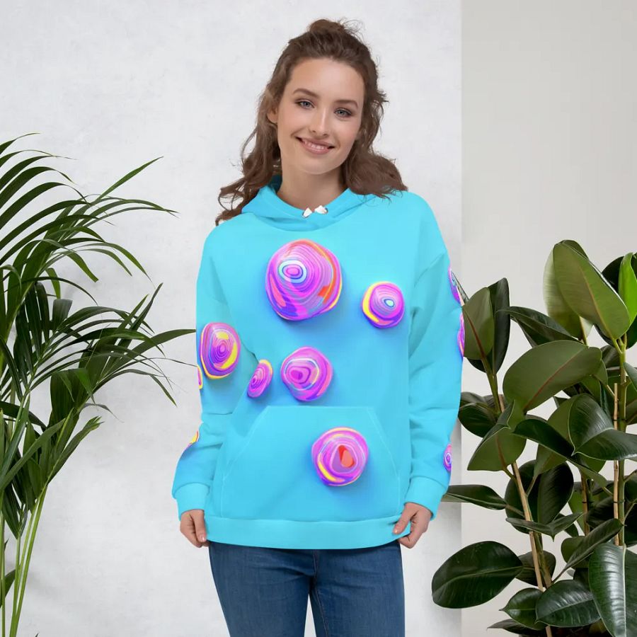 Seashell on the Sky (unisex hoodie) product image (3)