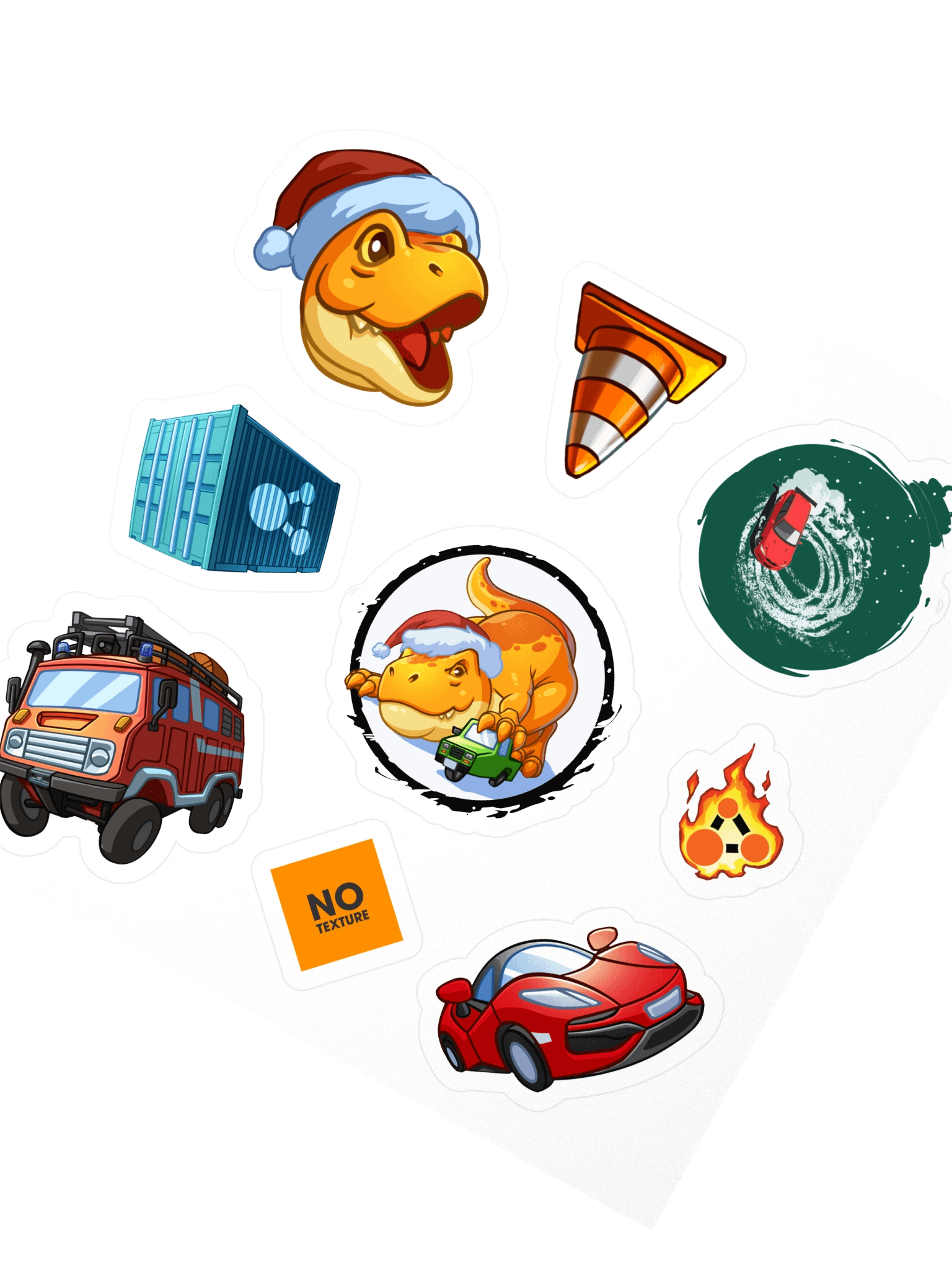 Stylized Sticker Set #2 product image (2)