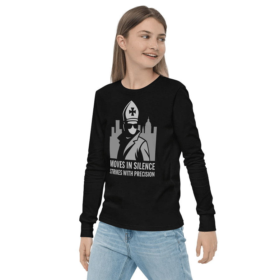 Moves in Silence - Youth Long Sleeve T-Shirt product image (3)