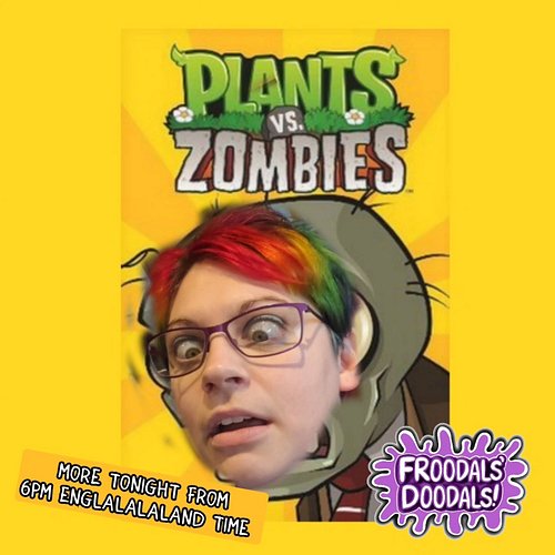🧟🌱 Playing an absolute classic tonight on stream! Hope you can join me 🧟🌱 from 6pm Englalalaland time ⏰ twitch.tv/froodalsdoo...