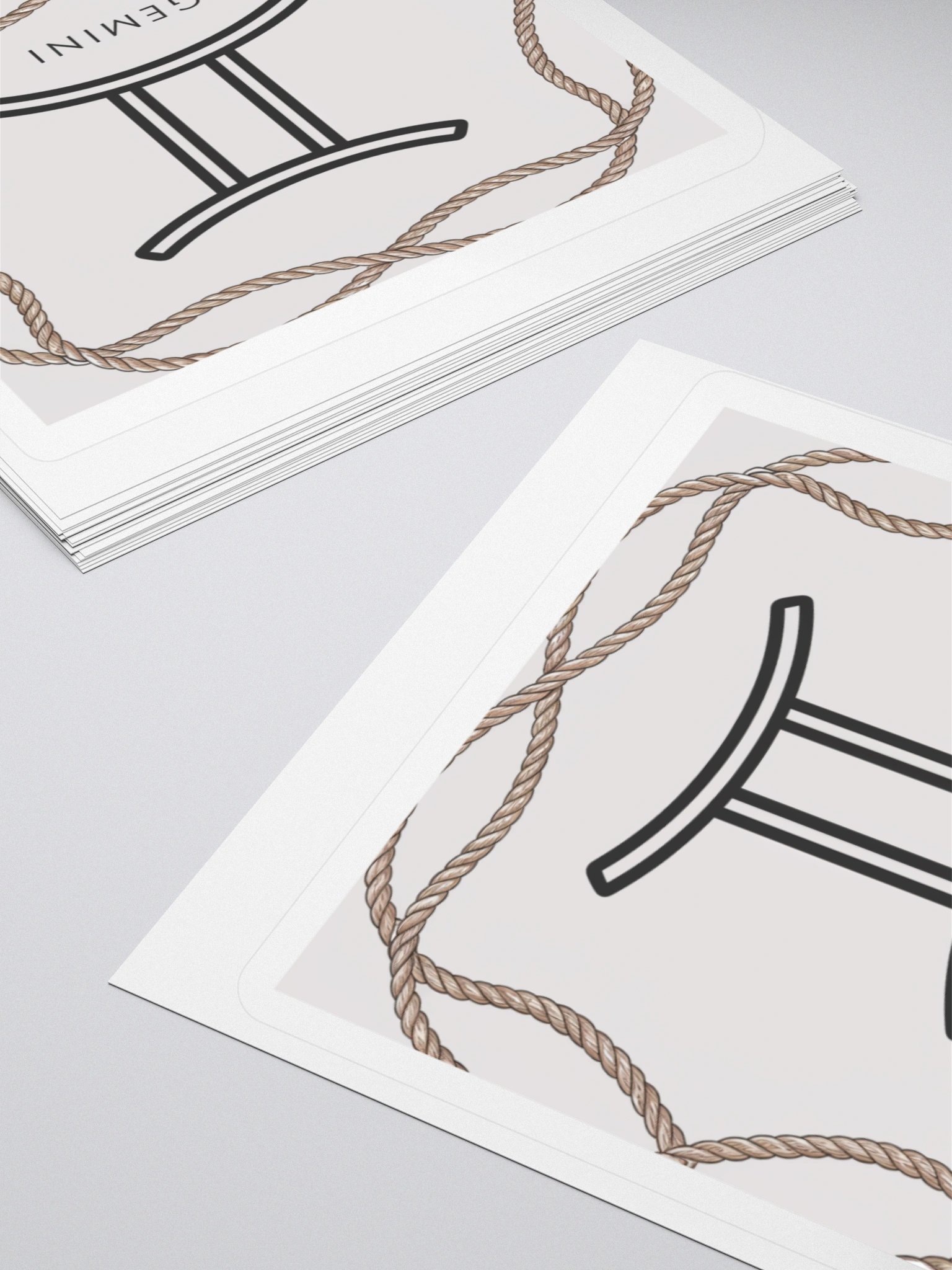 Gemini Zodiac Rope Sticker product image (12)