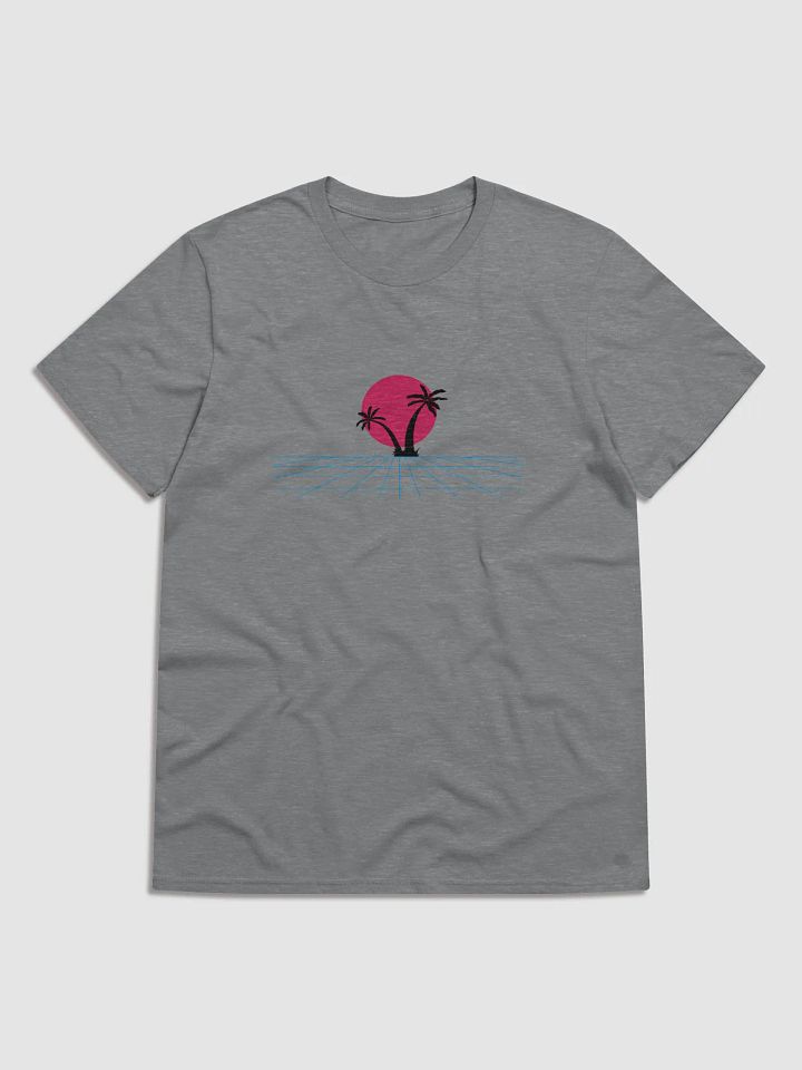 Retro-Futuristic Red Sun T-Shirt product image (1)