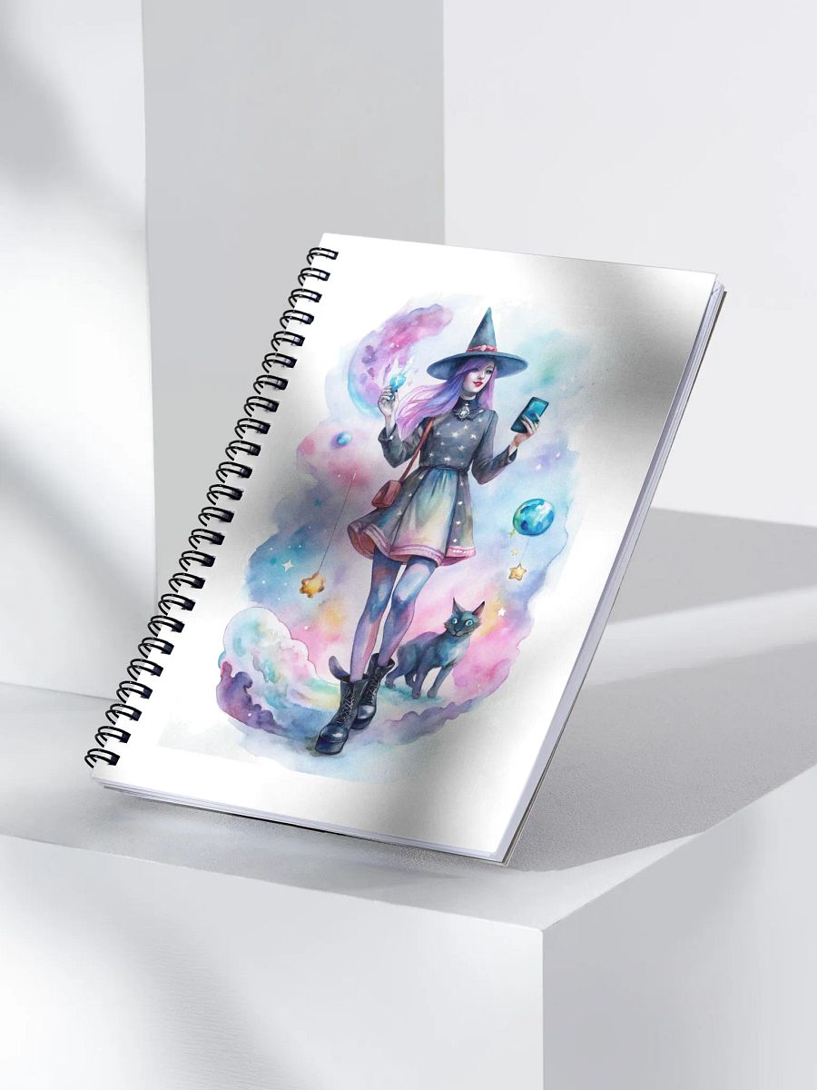 WitchTok Grimoire Spiral Notebook product image (3)