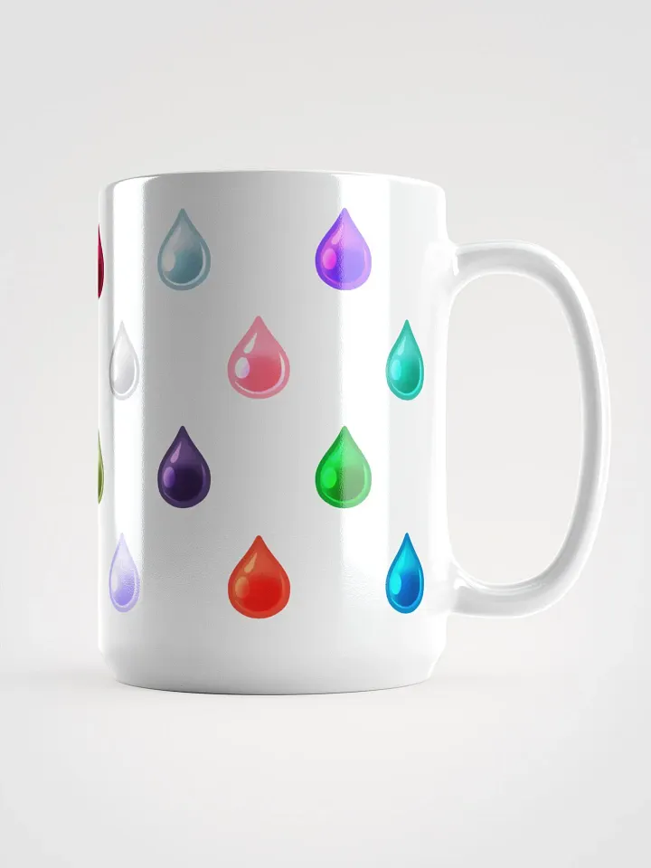 Droplets Mug (White) product image (1)