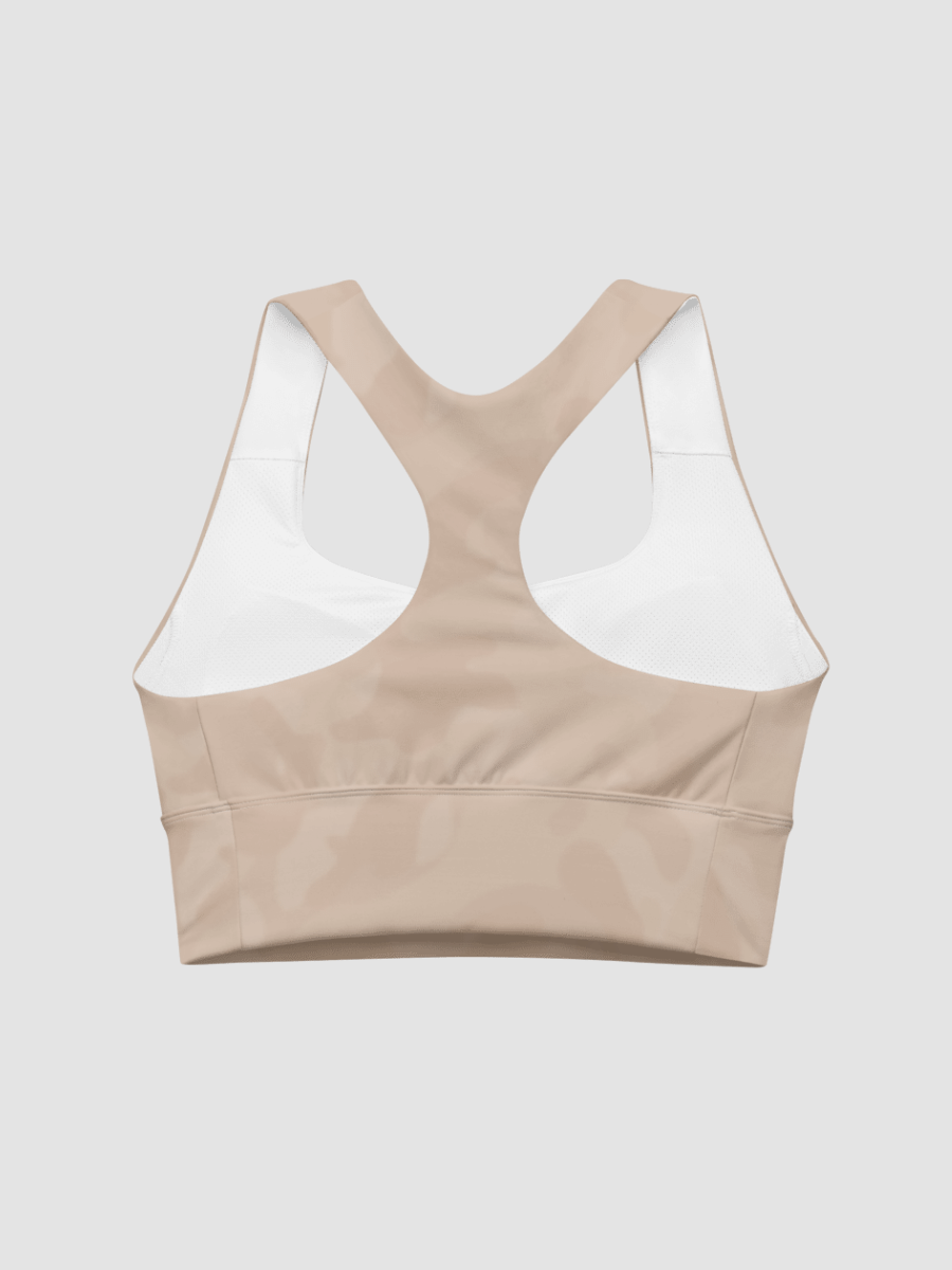 Longline Sports Bra - Desert Camo product image (6)