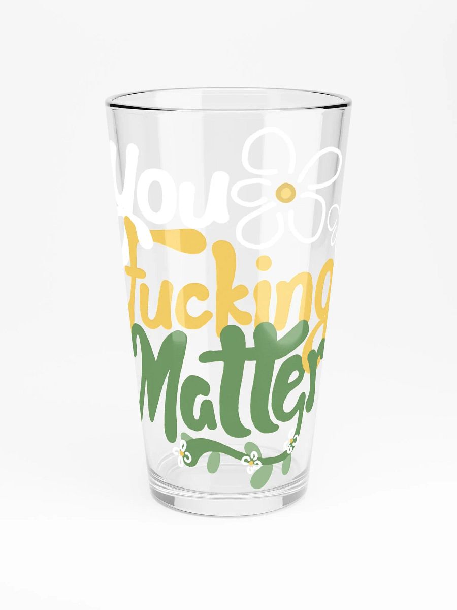 YFM Flower Pint Glass product image (3)