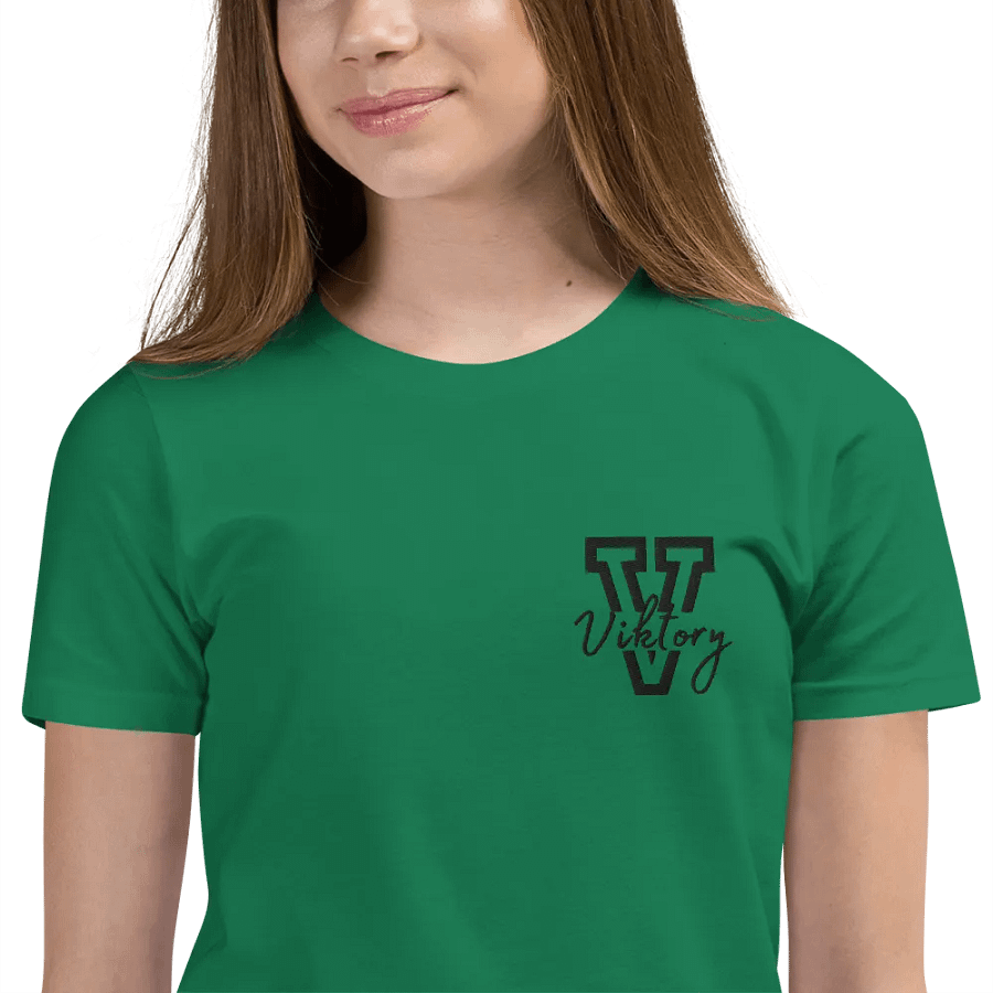 Kids Shirt Green (black logo) product image (12)