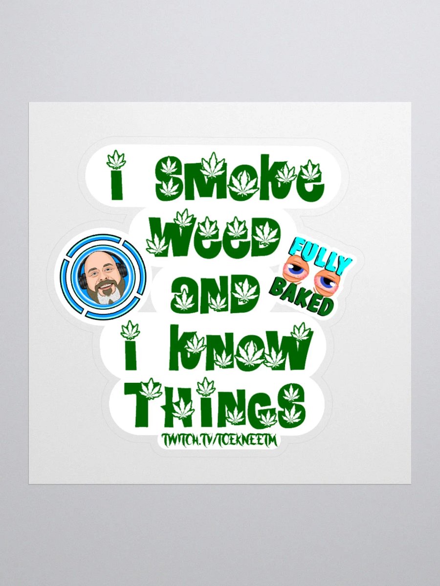 I Know Things Sticker product image (2)