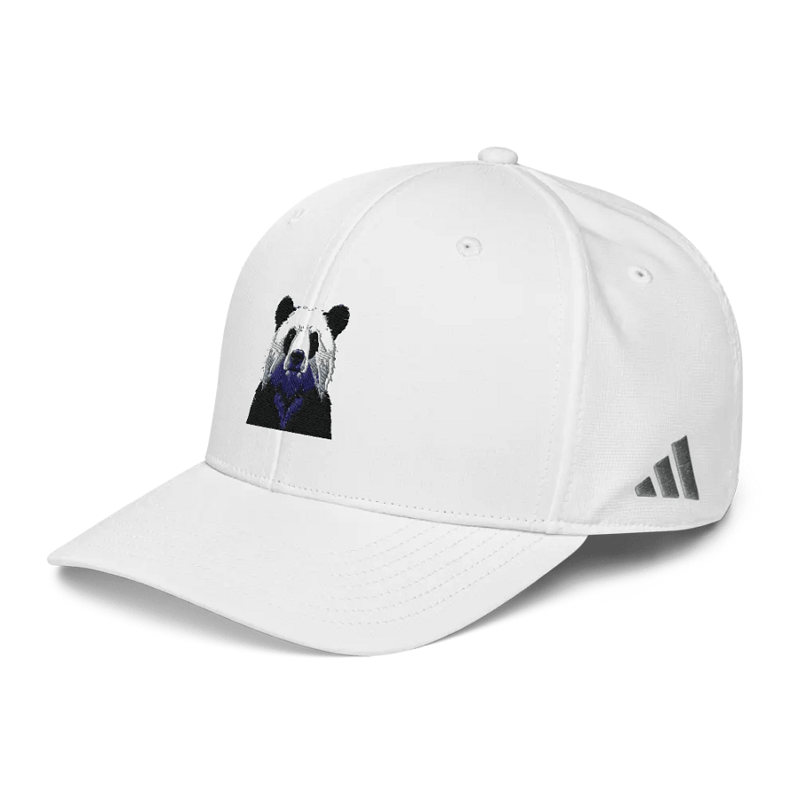 Monochrome Panda Performance Cap product image (2)