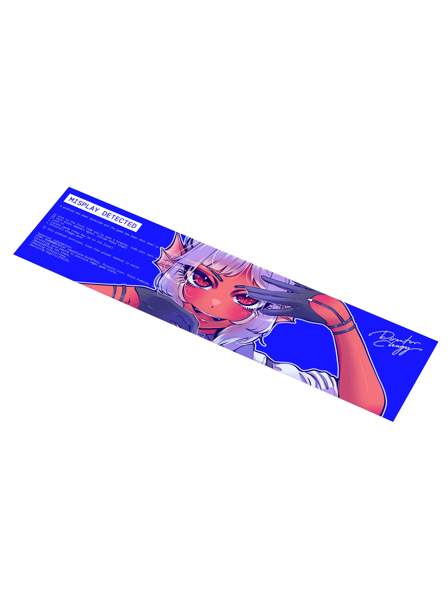 Misplay Detected Bumper Sticker product image (1)