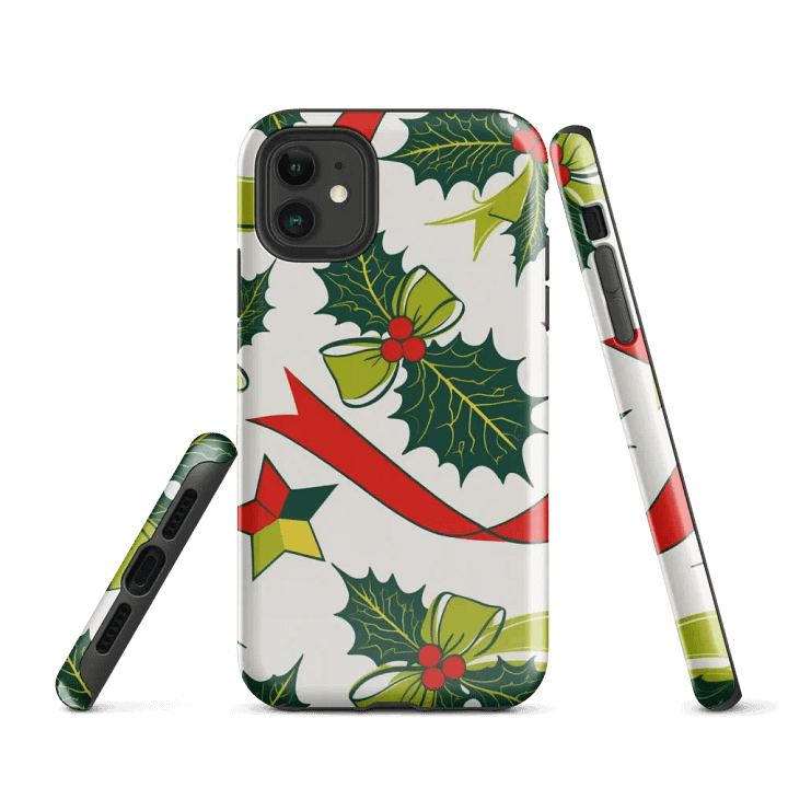 Holly Jolly iPhone® Tough Case product image (1)