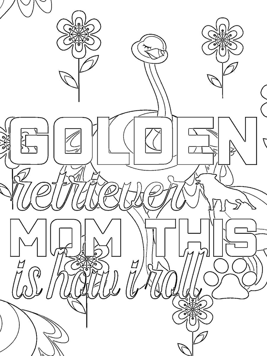 Relaxing Coloring Pages for Young Women-Pet Mama Life product image (8)
