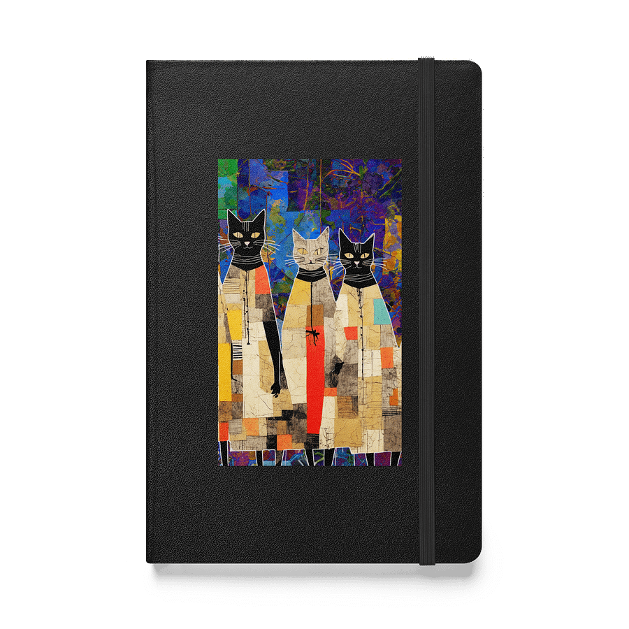 Whimsical Cats Hardcover Notebook product image (1)
