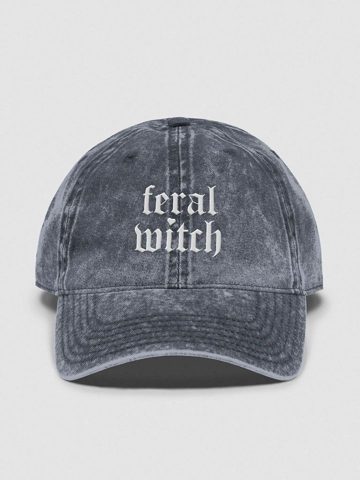 FERAL WITCH ⚔️ Vintage Dad Cap product image (4)