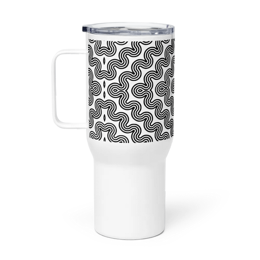 Monochrome Wave 25oz Travel Mug product image (1)