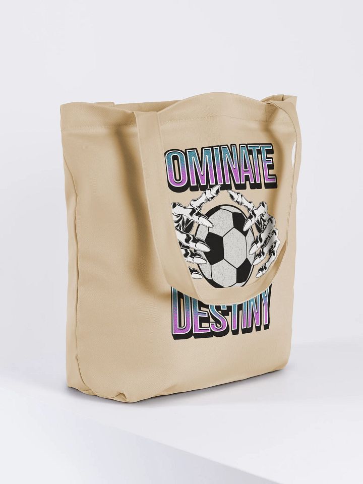 Dominate Destiny Soccer Ball Tote Bag product image (4)
