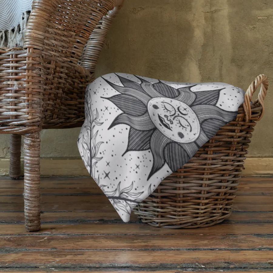 Mystic Suns and Leaves Blanket product image (10)