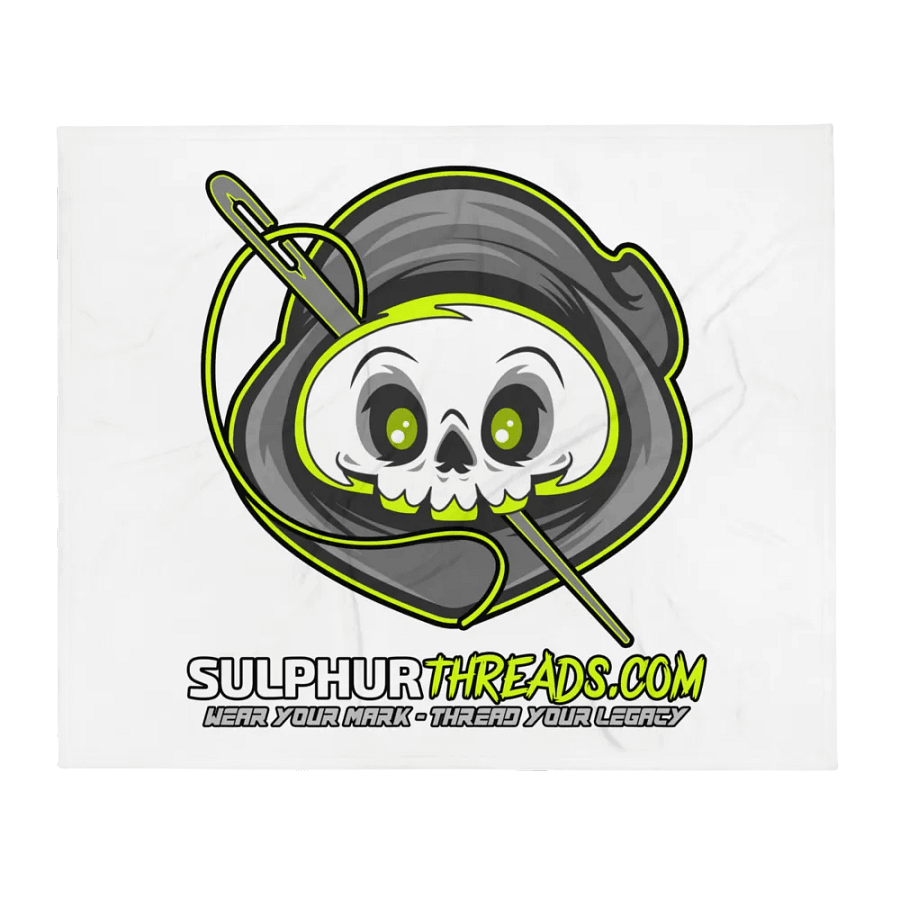 SulphurThreads Logo Throw Blanket product image (2)