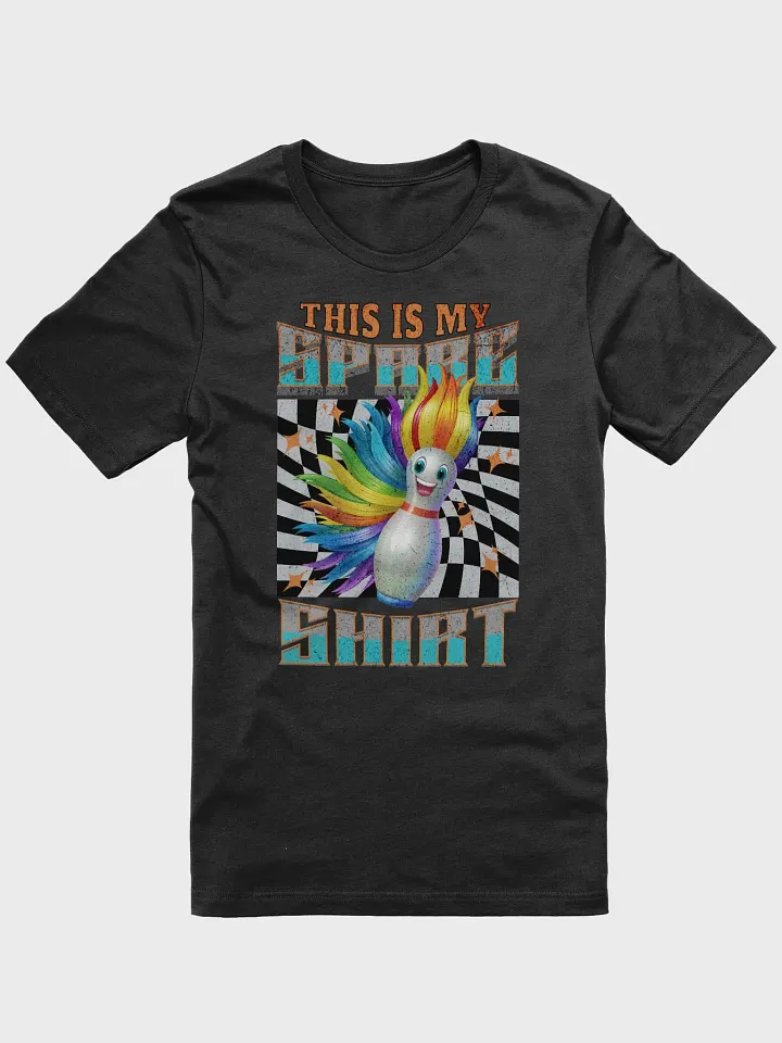 This Is My Spare Shirt Bowling Whimsical Pin Graphic Tee product image (7)
