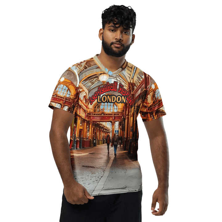 Leadenhall Market London All Over Print Jersey Shirt product image (1)