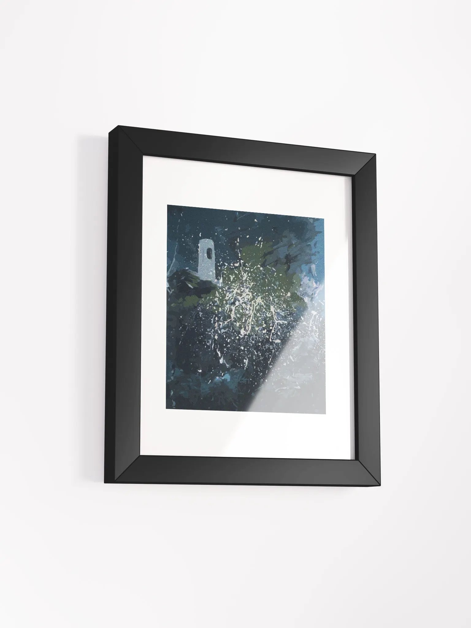 "Faro Abstracto" Framed Matte Poster product image (2)