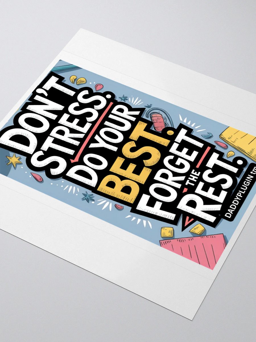 Don't Stress Sticker product image (9)