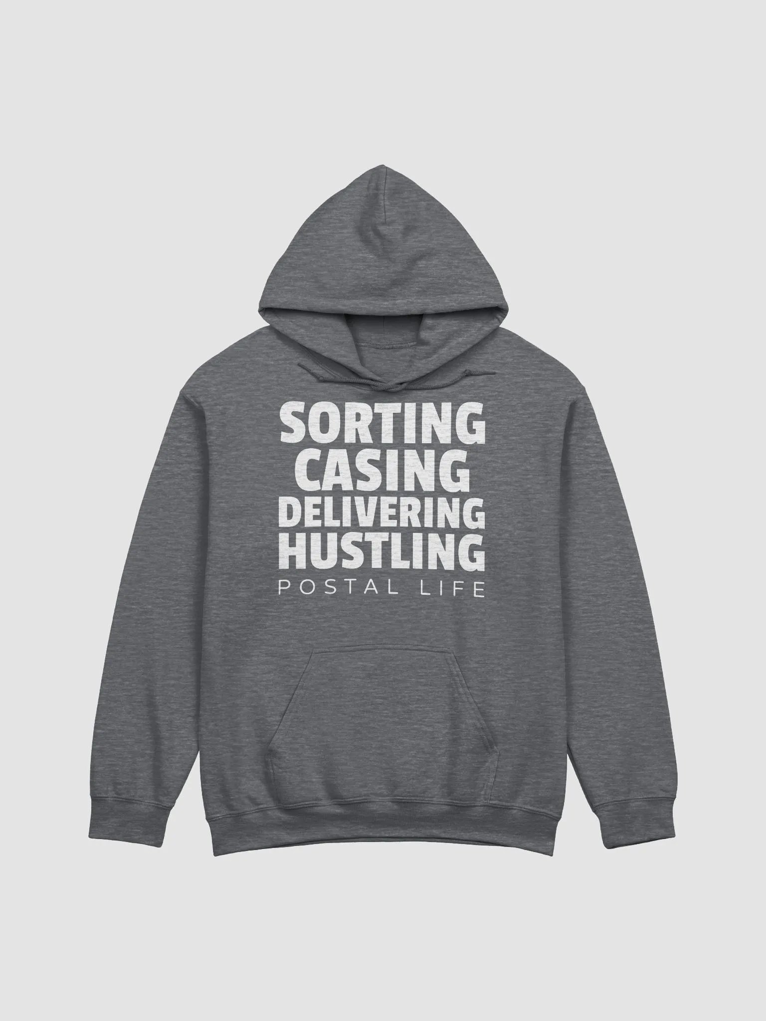 Postal life hustling UNISEX hoodie product image (1)