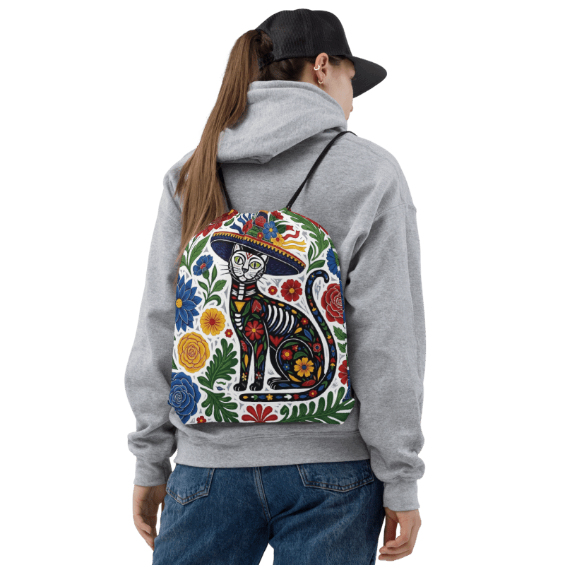 Cat Catrina Drawstring Bag product image (1)