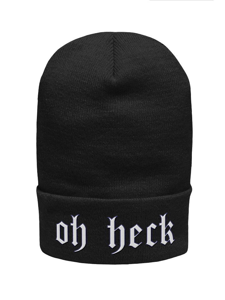 Oh Heck Gothic Beanie product image (1)