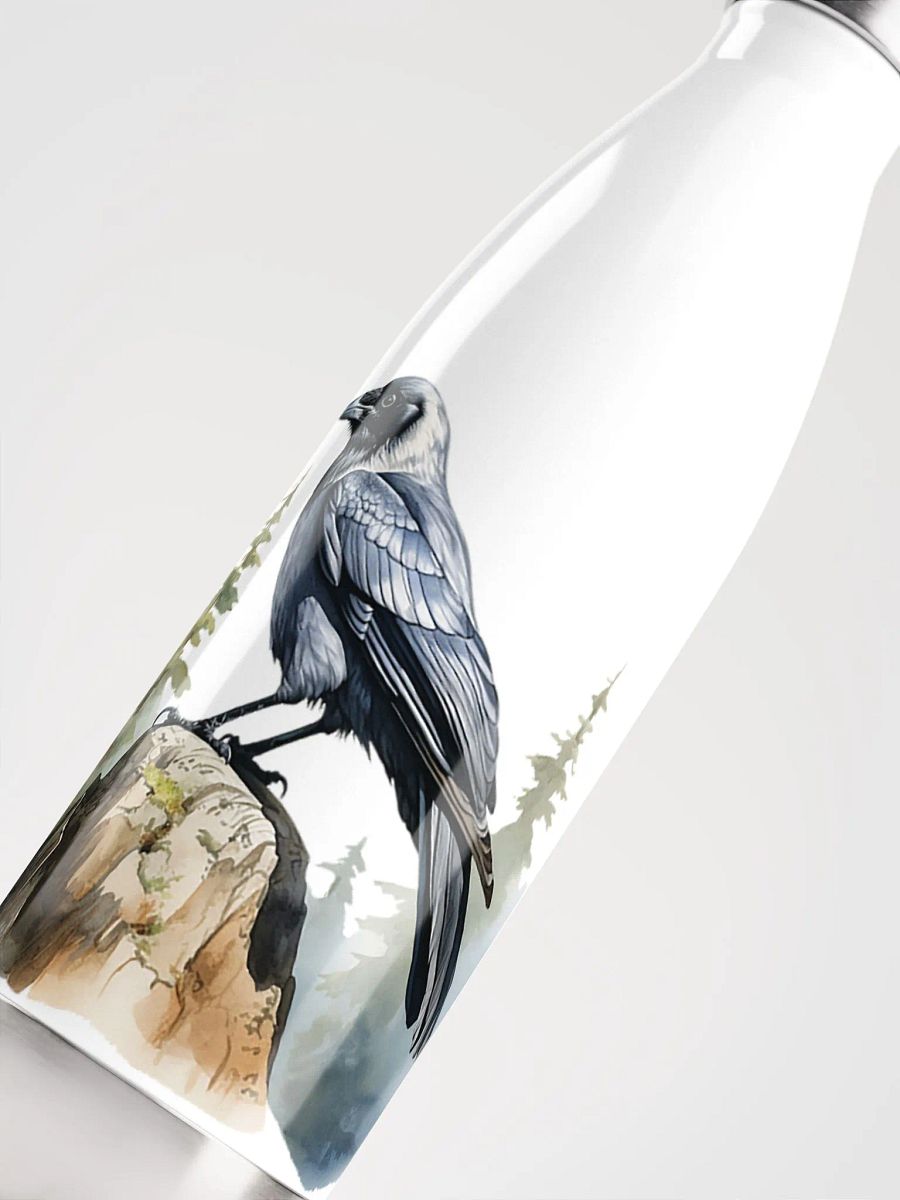 Ultimate Nordic Forest Crow Water Bottle product image (5)