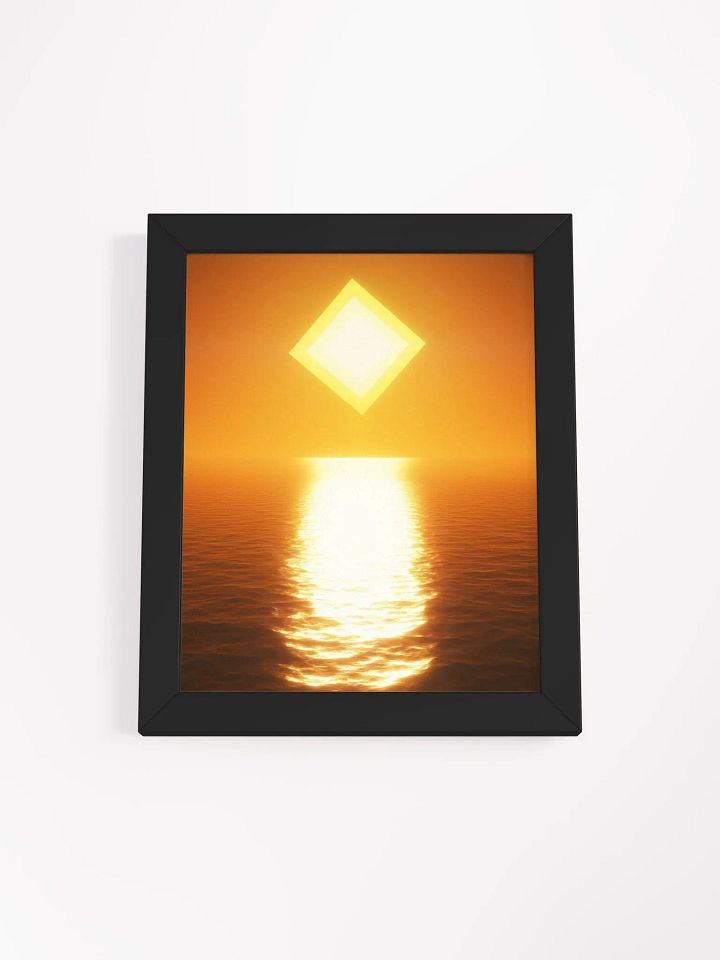 Framed Ocean Matte Poster product image (1)