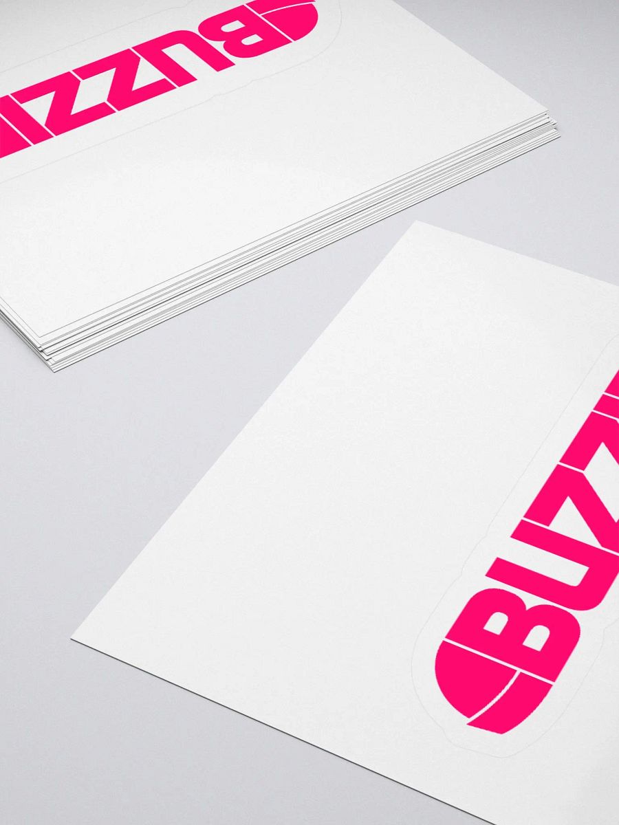 BuzzIn Red Logo Sticker product image (10)