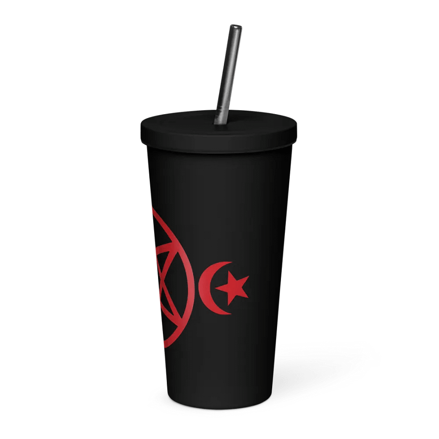 Crescent Moon Pentagram Insulated Tumbler product image (3)