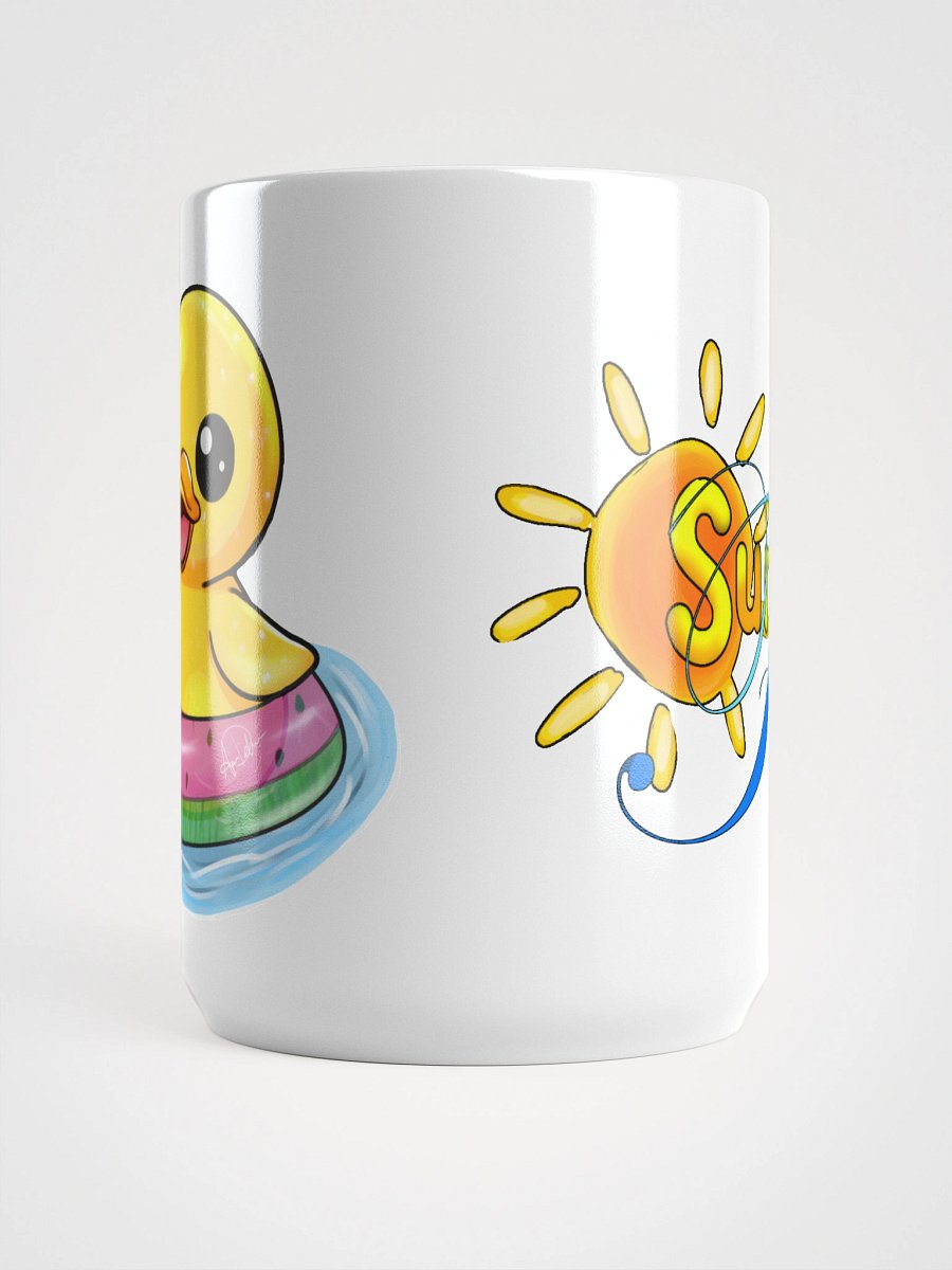 Summer Fun Ducky Coffee Mug 15oz product image (6)
