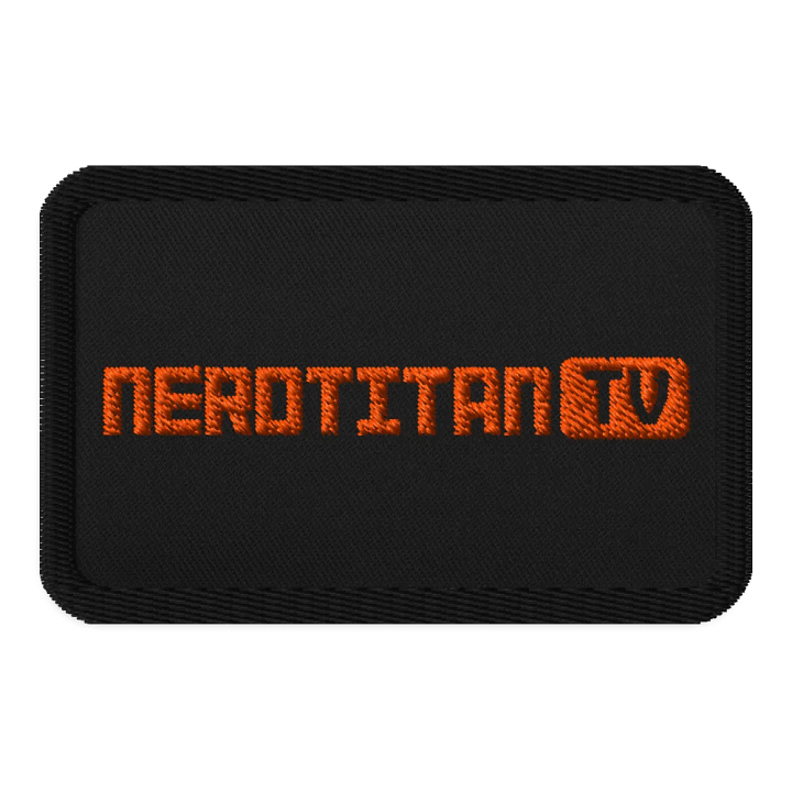 NerdtitanTV Embroidered Patch product image (1)