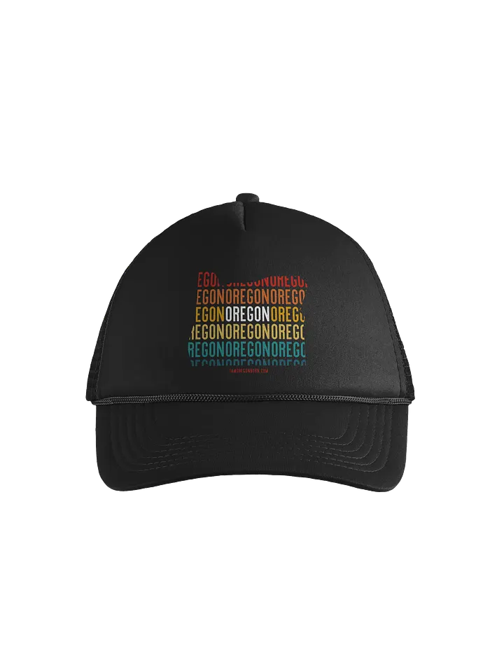 Oregon Vintage Sunset Foam Trucker Hat product image (1)
