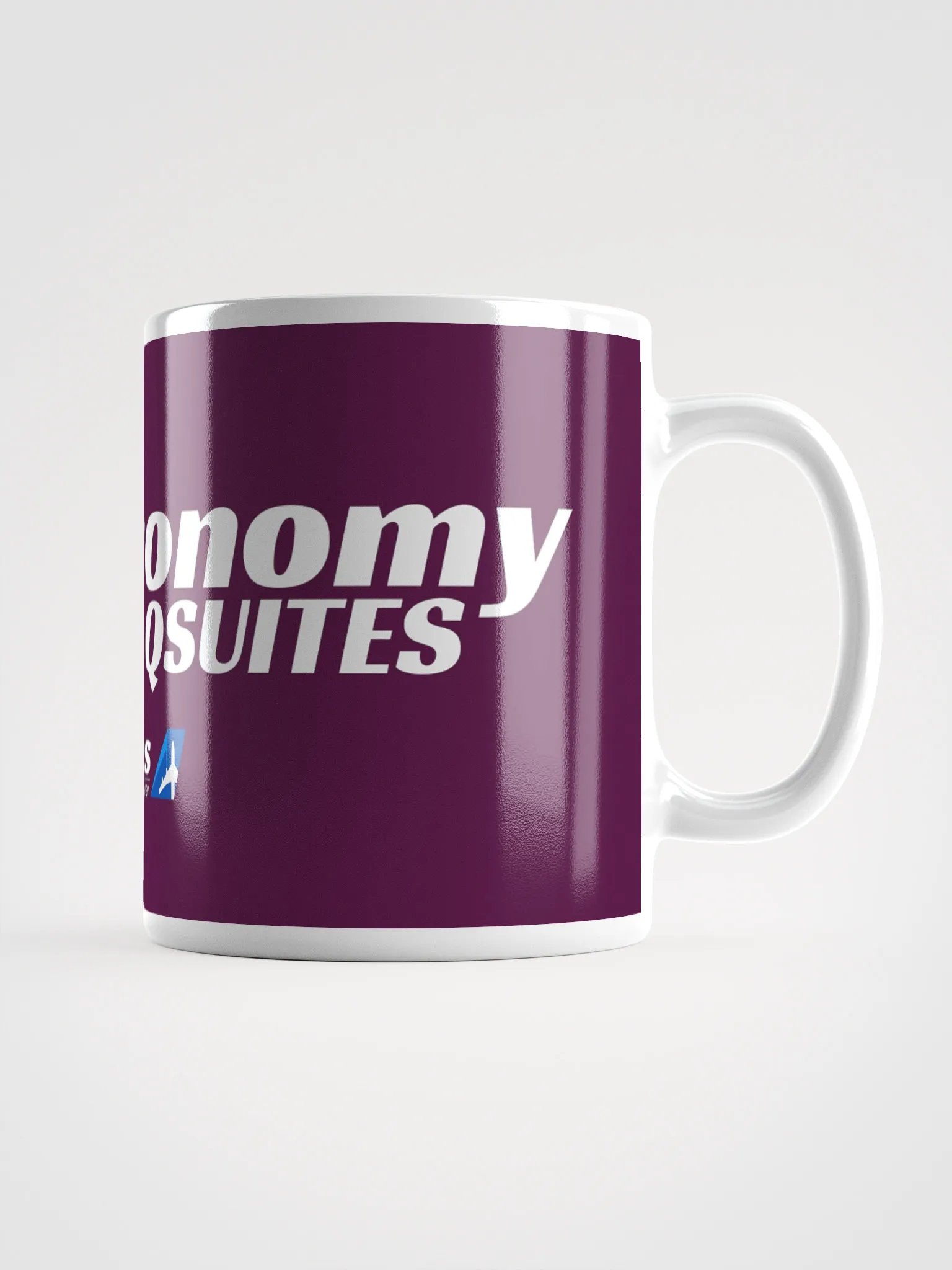 🇶🇦 Sat in Economy, Mentally in Qsuites (Qatar Airways) Mug product image (1)