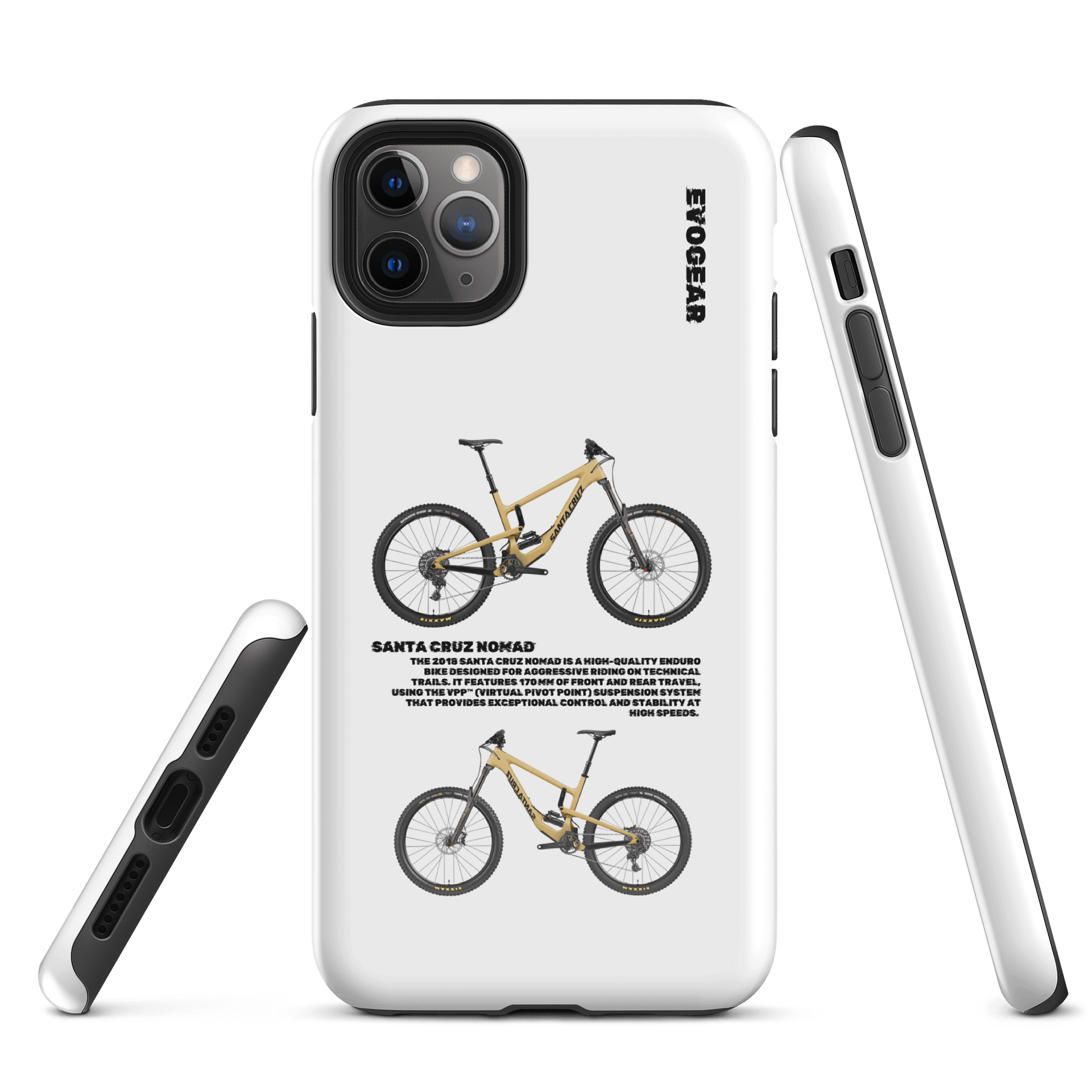 White Santa Cruz Nomad iPhone Case product image (5)