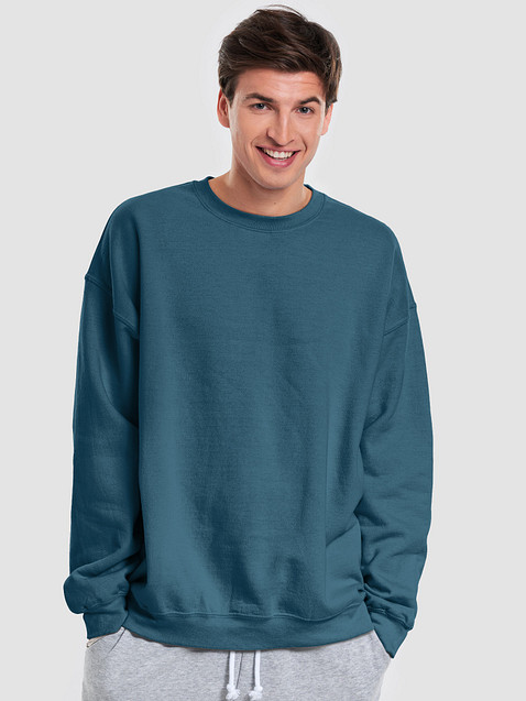 Photo showing Gildan Classic Crewneck Sweatshirt