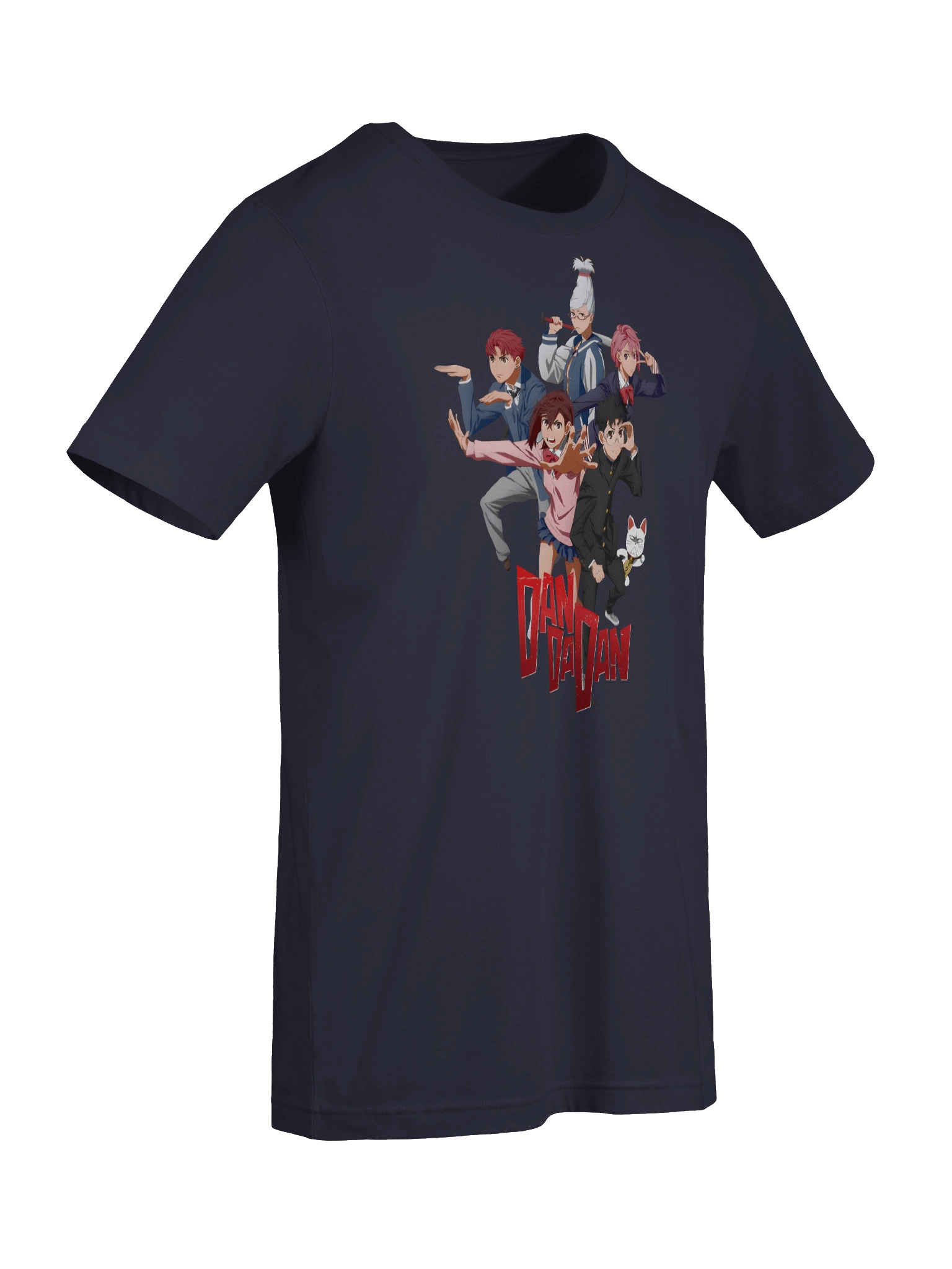 Dandadan T-Shirt – Full Crew Pose Anime Tee (NAVY) product image (9)