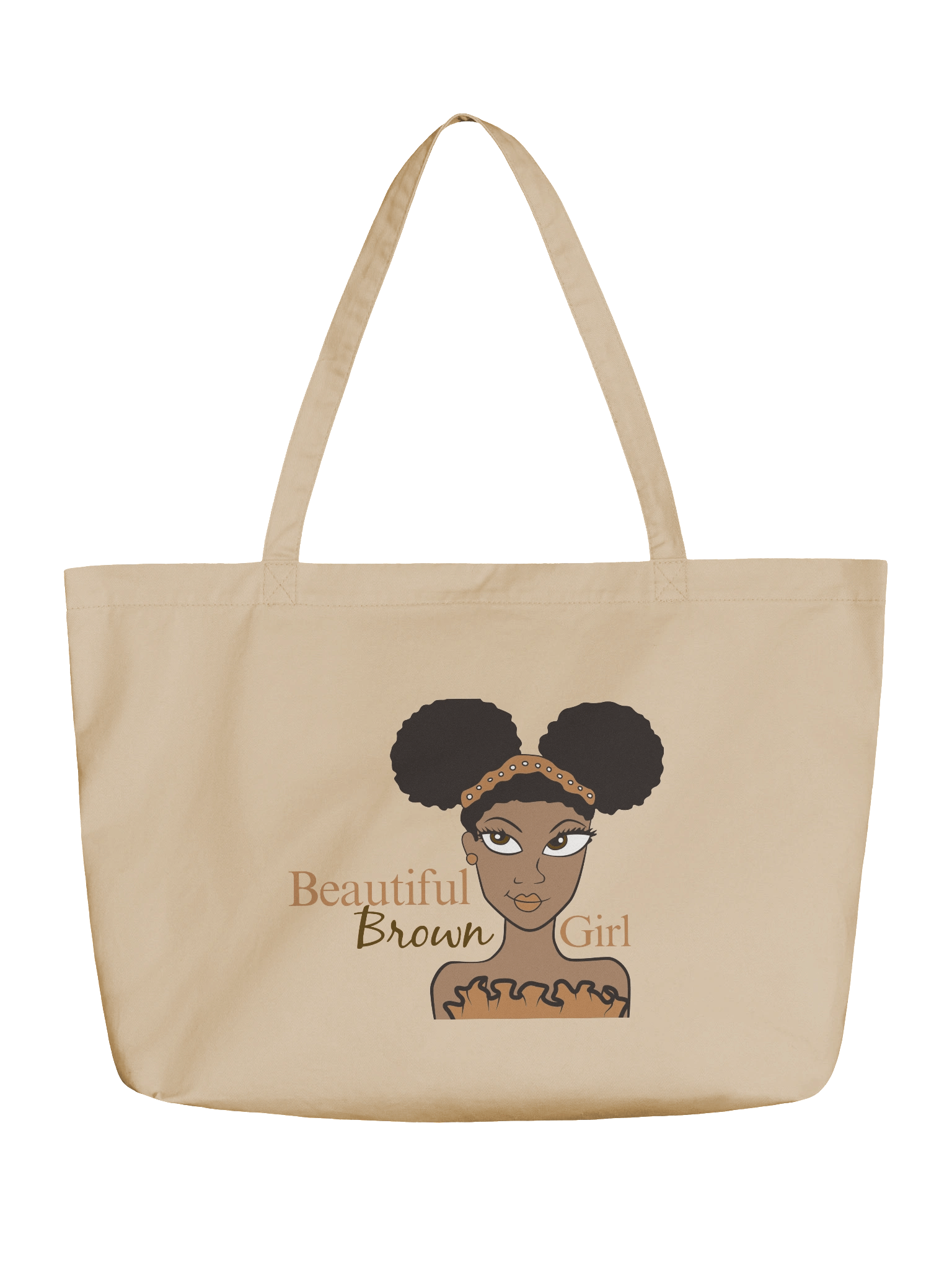 Cocoa Beautiful Brown Girl Tote product image (3)